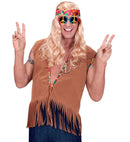 Hippie  Vest With Headband 
