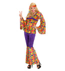 Hippie Girl Velvet  Shirt, Pants, Headband 