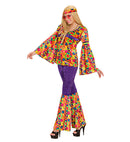 Hippie Girl Velvet  Shirt, Pants, Headband 