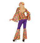 Hippie Girl Velvet  Shirt, Pants, Headband 