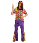 Hippie Dude Velvet  Shirt, Pants, Headband 