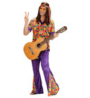 Hippie Dude Velvet  Shirt, Pants, Headband 