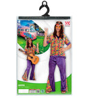 Hippie Dude Velvet  Shirt, Pants, Headband 