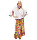 Hippie Woman Velvet  Shirt, Skirt, Headband 