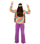 Hippie  Shirt With Vest, Pants, Headband 