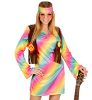 Hippie  Dress With Vest, Headband 