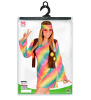Hippie  Dress With Vest, Headband 