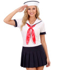 Sailor Girl  Dress, Scarf, Hat 