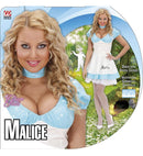 Malice  Dress With Apron, Choker 