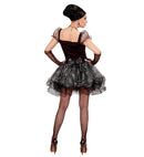 Spider Lady  Dress, Fingerless Gloves 