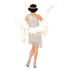 Flapper  Dress, Choker, Headband With Feather 
