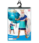 Poseidon  Tunic, Belt With Sash, Crown 