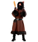 Knecht Ruprecht  Hooded Coat, Belt 