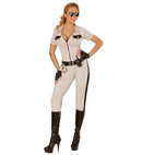 California Highway Patrol Officer  Overalls, Belt, Fingerless Gloves 
