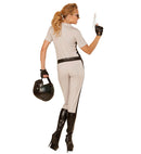 California Highway Patrol Officer  Overalls, Belt, Fingerless Gloves 