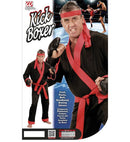 Kick Boxer  Coat, Pants, Belt, Headband, Boxing Gloves 