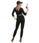 Fbi Agent  Overalls, Belt, Cap 