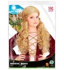 Blonde Medieval Wench Wig In Polybag