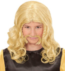 Gaulois Wig With Moustache In Box