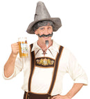 Bavarian Wig, Moustache & Goatee Beard In Box