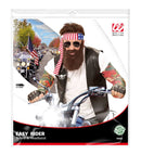 Easy Rider  Headband & Beard 