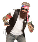 Easy Rider  Headband & Beard 