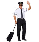 Pilot  Shirt, Tie, Hat 