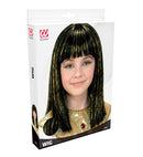 Cleopatra Wig With Tinsel In Polybag
