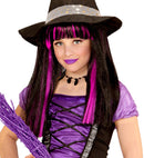 Purple Witch Wig In Polybag