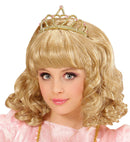 Blonde Princess Wig With Tiara In Box