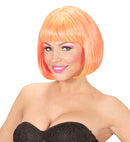 Mixed Neon Pink & Yellow Valentina Wig In Box