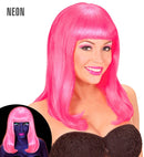 Neon Pink Patsy Wig In Polybag