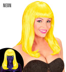 Neon Yellow Patsy Wig In Polybag
