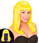 Neon Yellow Patsy Wig In Polybag