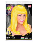 Neon Yellow Patsy Wig In Polybag