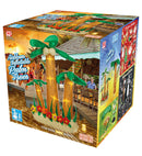 Set Of 3 Light-Up Airblown Inflatable Palm Trees 240 Cm