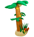 Set Of 3 Light-Up Airblown Inflatable Palm Trees 240 Cm