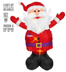 Light-Up Airblown Inflatable Santa Claus 300 Cm