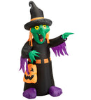 Light-Up Airblown Inflatable Witch 122 Cm