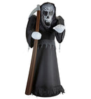 Light-Up Airblown Inflatable Grim Reaper 122 Cm