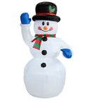 Light-Up Airblown Inflatable Snowman 150 Cm