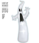 Light-Up Airblown Inflatable Ghost 244 Cm