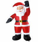 Light-Up Airblown Inflatable Santa Claus 244 Cm