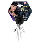 Black Gothic Flower Choker