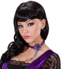 Purple Gothic Flower Choker