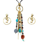 Cleopatra Necklace & Earrings Set