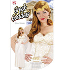 Greek Goddess  Dress With Veils, Laurel Crown 