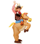 Horse  Airblown Inflatable Costume, Hat  