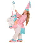 Unicorn  Airblown Inflatable Costume, Hat  