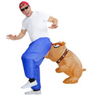 Biting Bulldog  Airblown Inflatable Costume  